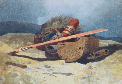 Fish Swills and Rodder, 1809 (penna, wc på papper) av John Sell Cotman