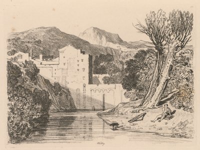 Liber Studiorum: Plate 22, Whitby, 1838 av John Sell Cotman