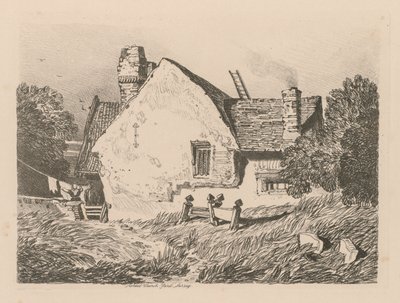 Liber Studiorum: Plate 39, View at Ashdted, Surrey, 1838. av John Sell Cotman