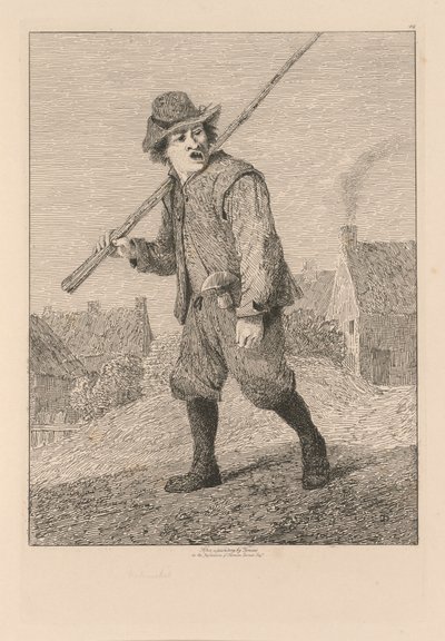 Liber Studiorum: Plate 46, Sketch after Teniers av John Sell Cotman