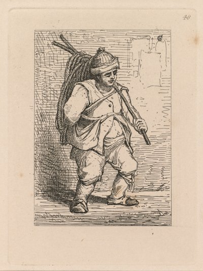 Liber Studies: Plate 48, A Study, 1838 av John Sell Cotman