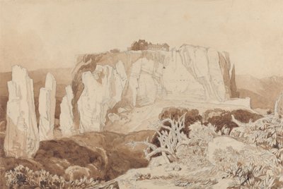 Mortain, Normandie av John Sell Cotman