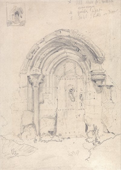 Veranda till kyrkan i Stratton Saint Mary