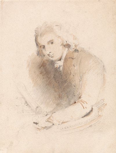 Porträtt av en lärd av John Sell Cotman