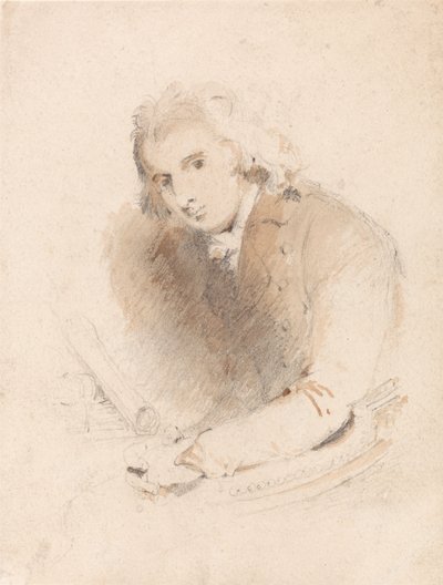 Porträtt av en akademiker av John Sell Cotman