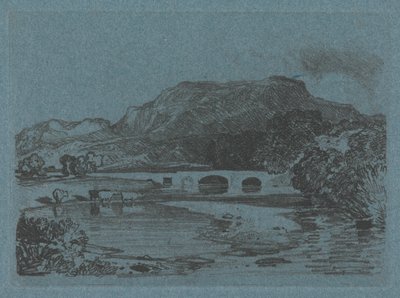 Tan-y-Bwlch, Merionethshire, norra Wales av John Sell Cotman