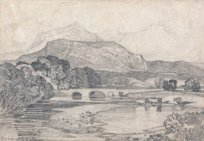 Tan-y-Bwlch, norra Wales av John Sell Cotman
