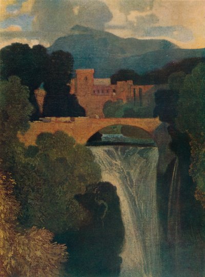 Vattenfallet, c1807, 1923 av John Sell Cotman