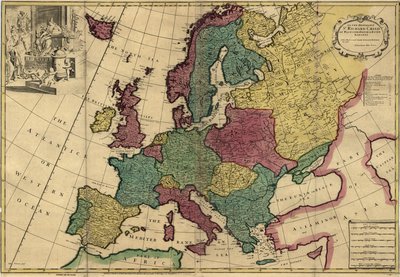 Europa av John Senex