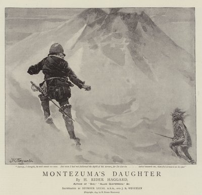 Montezumas dotter av John Seymour Lucas