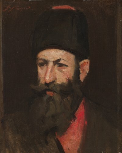 Kosacken (olja på duk) av John Singer (after) Sargent