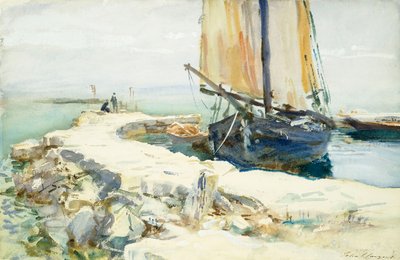 Ovanför Gardasjön av John Singer Sargent
