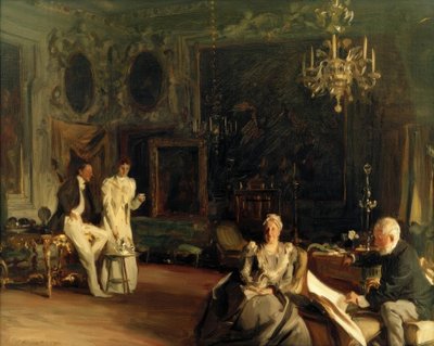 En interiör i Venedig av John Singer Sargent