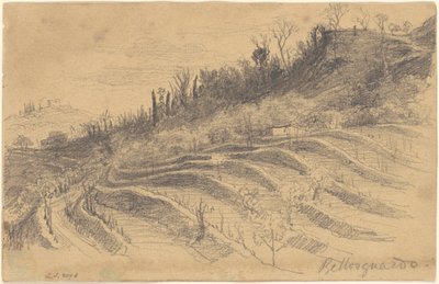 Bellosguardo, Florens, 1870-1872. av John Singer Sargent