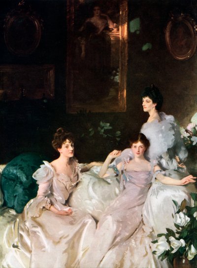 Lady Elcho, Mrs Tennant och Mrs Adeane, 1926. av John Singer Sargent