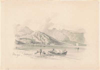 Lake Shore, Menaggio [framsidan] av John Singer Sargent