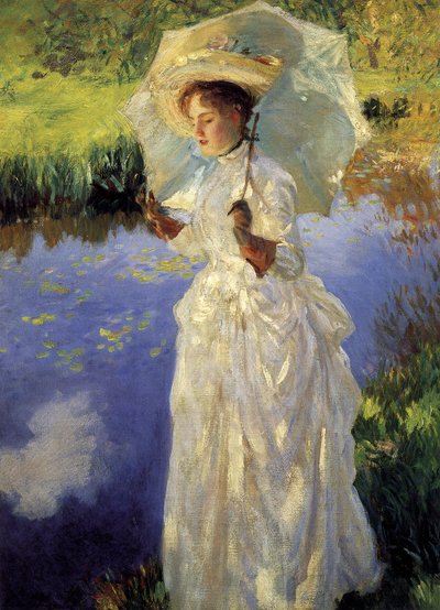 Morgonpromenad av John Singer Sargent
