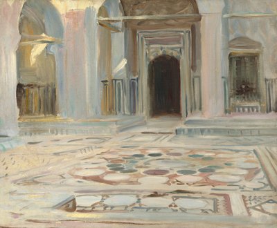 Trottoar, Kairo av John Singer Sargent