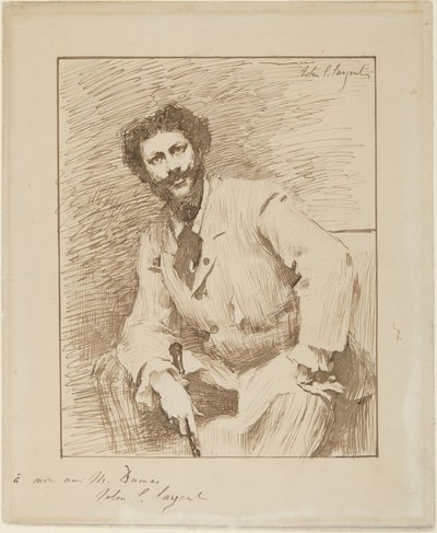 Porträtt av Carolus-Duran av John Singer Sargent
