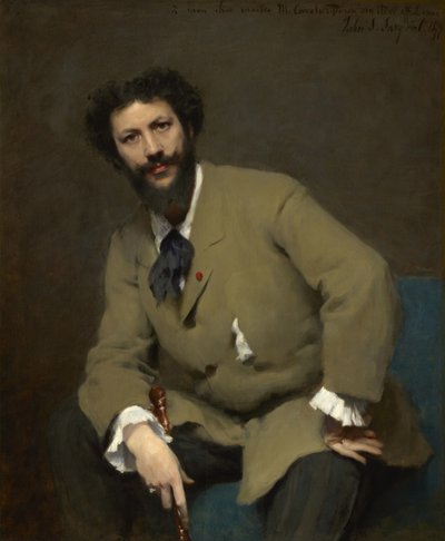 Porträtt av Carolus-Duran, 1879 av John Singer Sargent