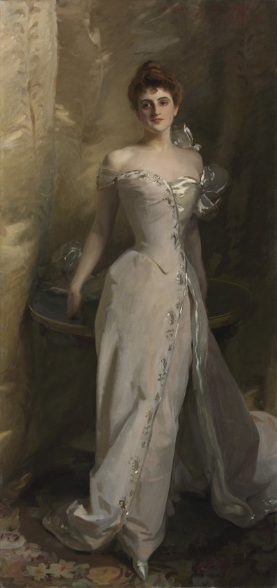 Porträtt av Lisa Colt Curtis av John Singer Sargent