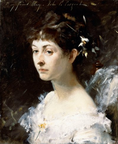 Porträtt av Mary Turner Austin, ca 1878 av John Singer Sargent
