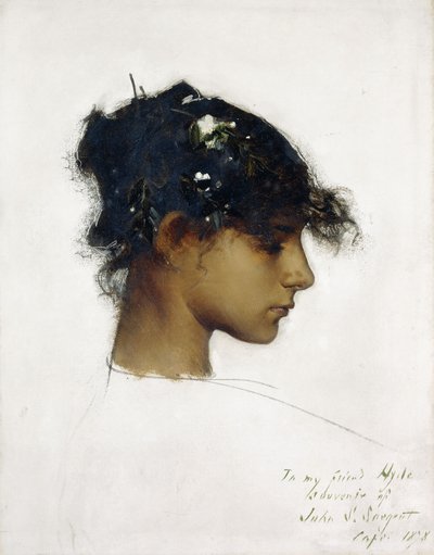 Rosina Ferrara - The Capri Girl, 1878 av John Singer Sargent