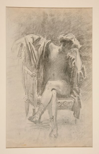 Sittande figur av John Singer Sargent