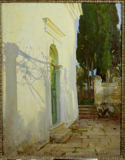 Skuggor på en vägg på Korfu av John Singer Sargent