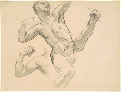 Studier av Achilles för Chiron och Achilles, 1922-1925. av John Singer Sargent