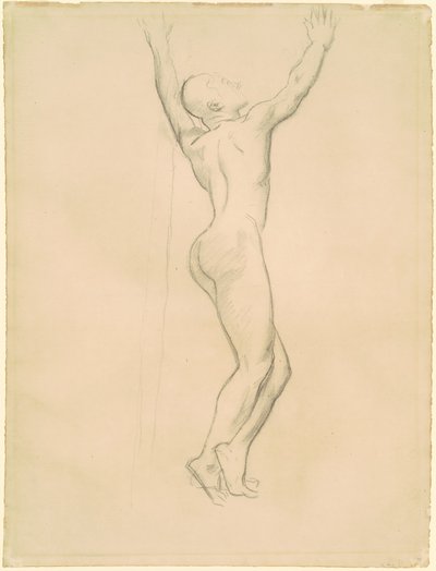 Studera för "Apollo och Daphne" av John Singer Sargent
