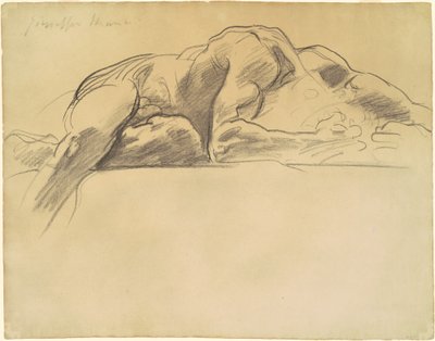 Studera för "Helvete" av John Singer Sargent