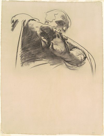 Studie för Vår Herres korsfästelse och död, 1909-1916. av John Singer Sargent