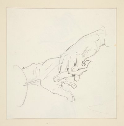 Studie av händer av John Singer Sargent
