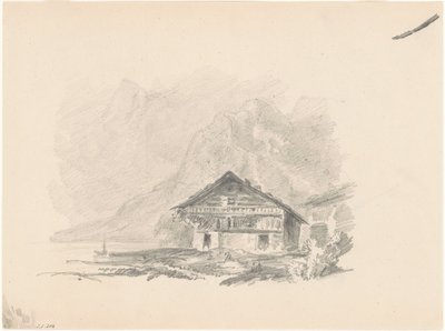 Schweizisk stuga, 1869. av John Singer Sargent