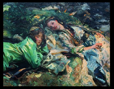 Bäcken av John Singer Sargent