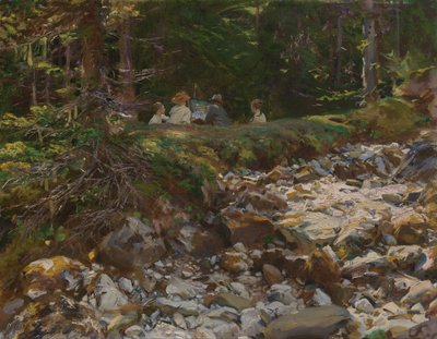 Mästaren och hans elever av John Singer Sargent