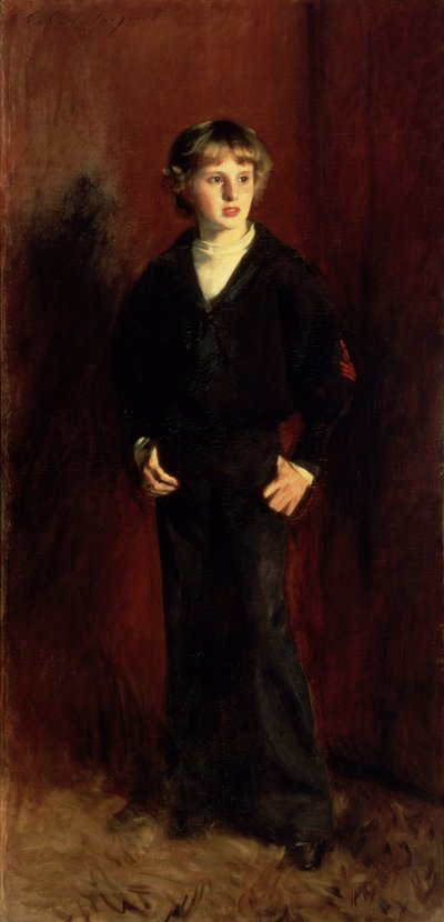 Den bortgångne majoren E.C. Harrison som pojke av John Singer Sargent