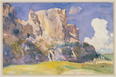 Utsikt i Dolomiterna av John Singer Sargent