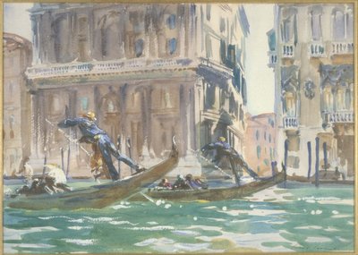 Utsikt över Venedig av John Singer Sargent