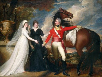 Överste William Fitch och hans systrar Sarah och Ann Fitch, 18001801. av John Singleton Copley
