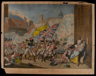 ? Major Piersons död och de franska truppernas nederlag på ön Jersey den 6 januari 1781? av John Singleton Copley