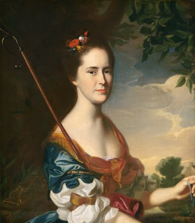 Elizabeth Grey Otis Mrs Samuel Alleyne Otis, c. 1764. av John Singleton Copley