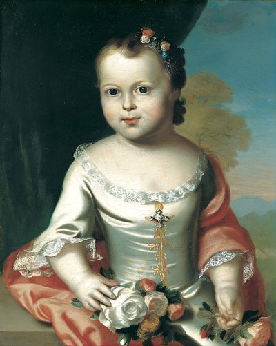 Elizabeth Greenleaf, 1753-54. av John Singleton Copley