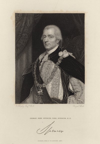 George Spencer, 2:a Earl Spencer av John Singleton Copley