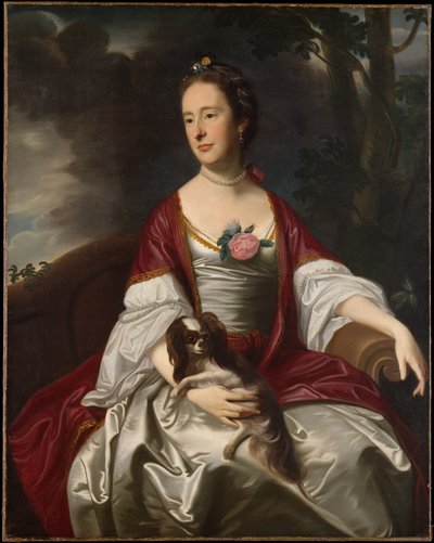 Fru Jerathmael Bowers av John Singleton Copley