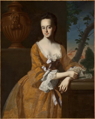 Mrs John Murray (Lucretia Chandler) (1730-68), 1763 av John Singleton Copley