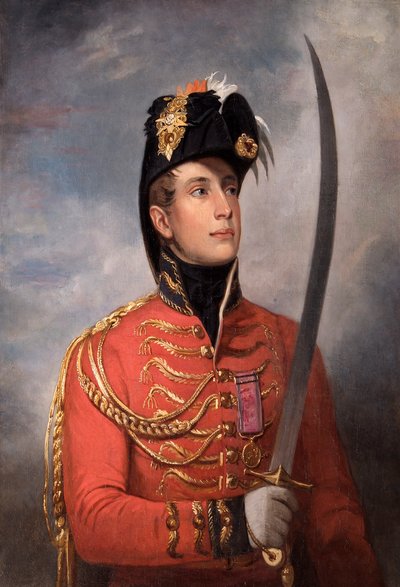 Porträtt av Vilhelm II, kung av Nederländerna, när Prins av Orange, c1813. av John Singleton Copley