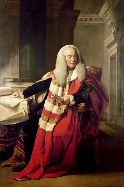 Porträtt av William Murray (1705-93) av John Singleton Copley