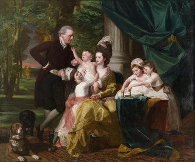 Sir William Pepperrell (1746-1816) och hans familj, 1778 av John Singleton Copley
